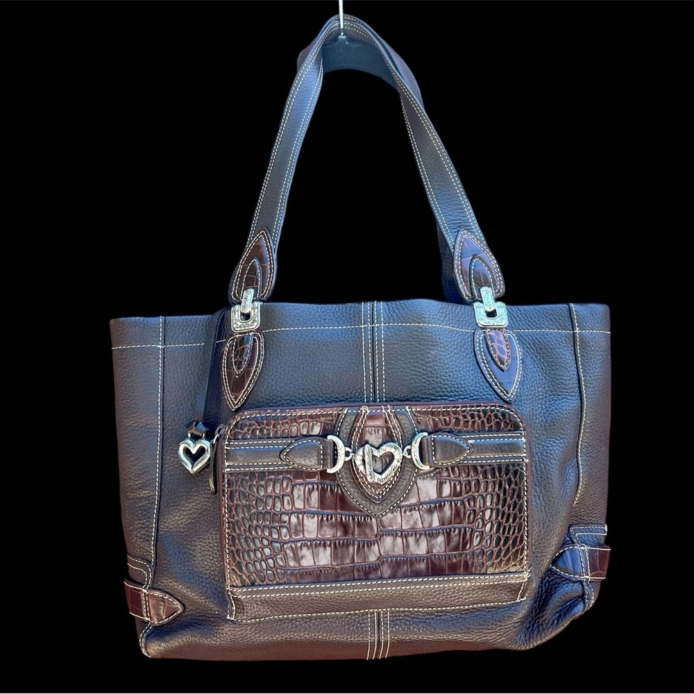 Brown Leather Tote Bag Box A1